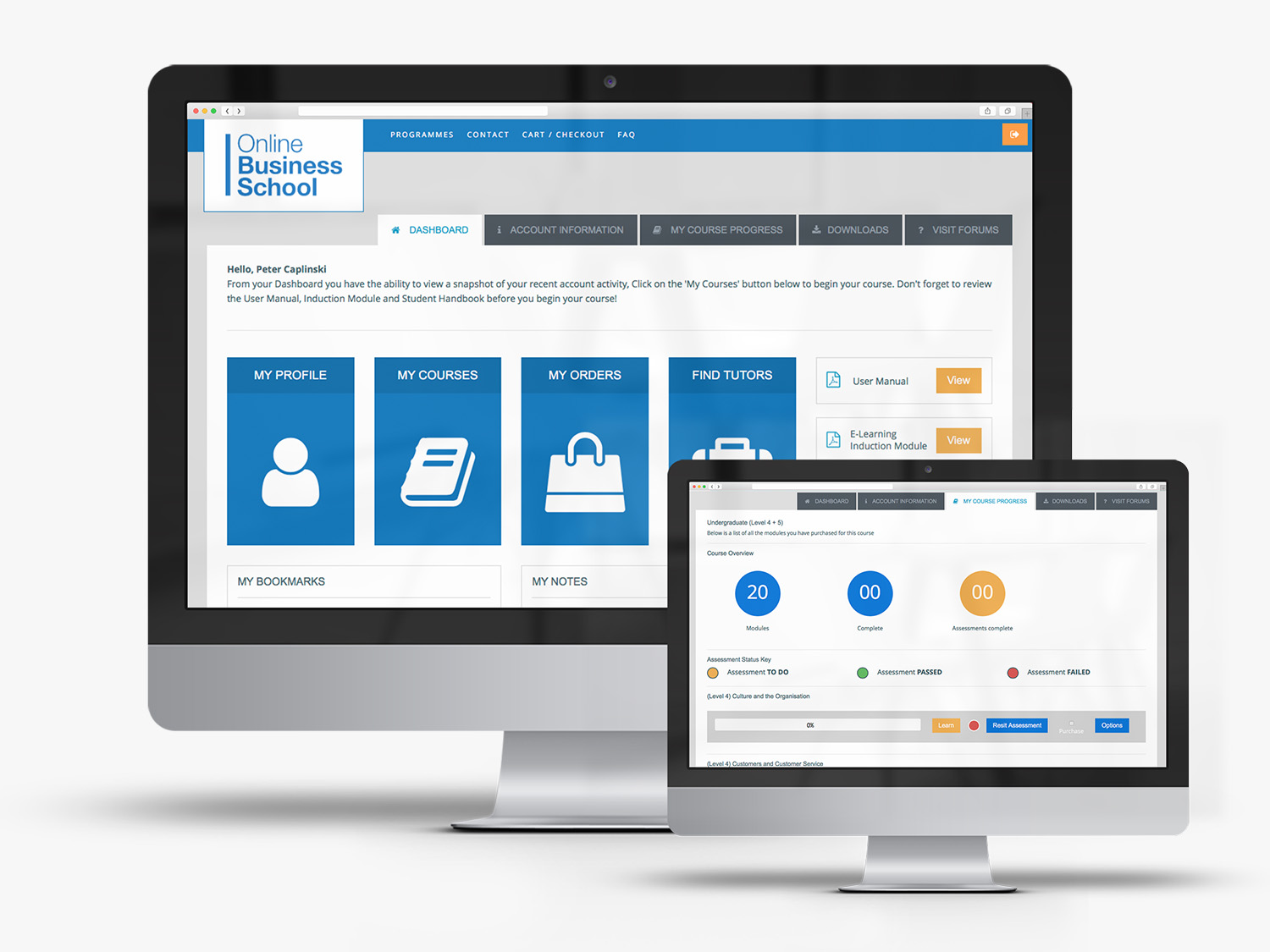 Online Business School banner