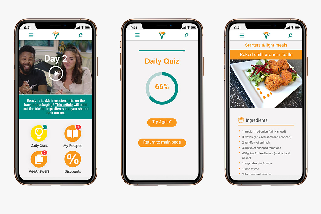 The Vegan Society banner